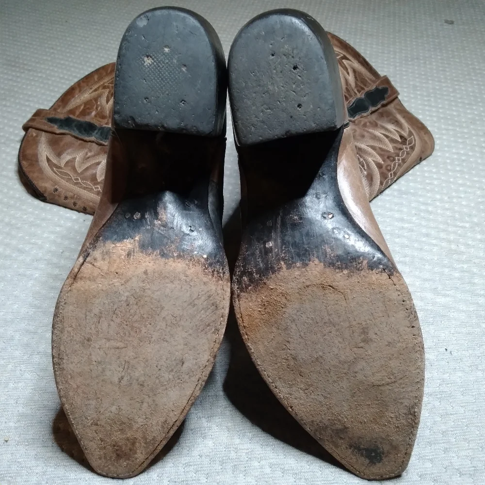Dan Post Cowboy Boots Sz 7 - Picture 3 of 9